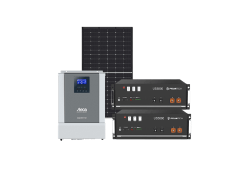 5kw off grid solar system with Steca inverter