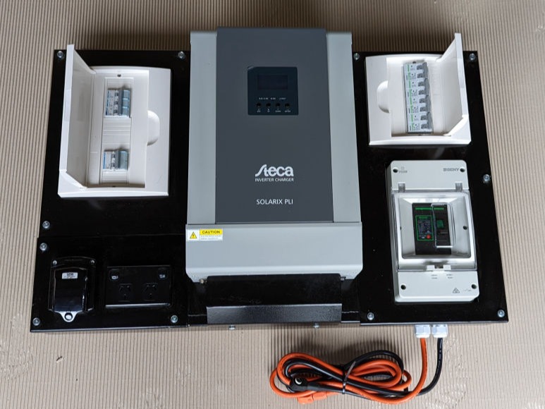 Off-grid solar kit with Steca 